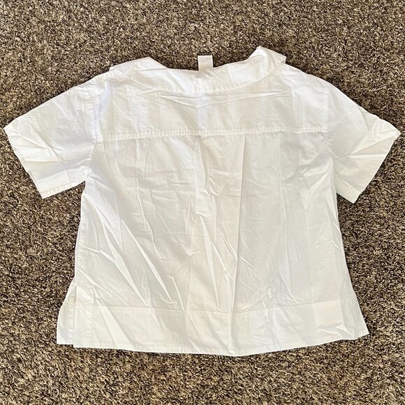 NWT Kowtow Seascape Shirt white 100% cotton - Picture 3 of 7